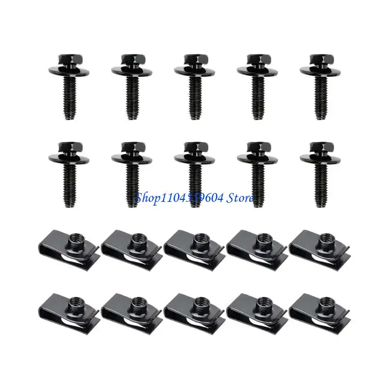 12QM Quick Install Automotive Mudguard Brackets Stand Bolts Rustproof Metal Material
12QM Quick Install Automotive Mudguard Brackets Stand Bolts Rustproof Metal Material