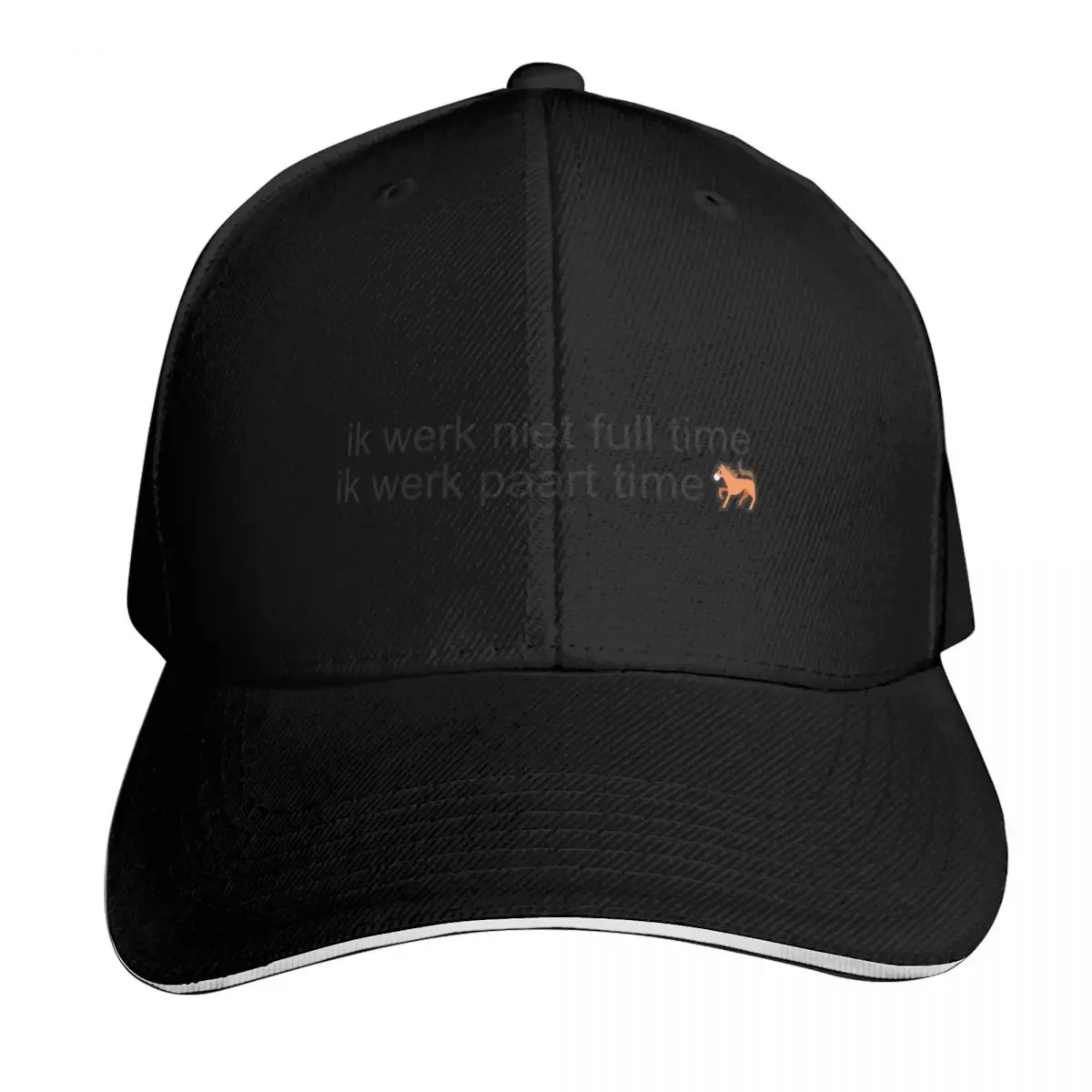ik werk paart time Baseball Cap Thermal Visor sun hat Vintage fun hats Women's Golf Clothing Men's
ik werk paart time Baseball Cap Thermal Visor sun hat Vintage fun hats Women's Golf Clothing Men's