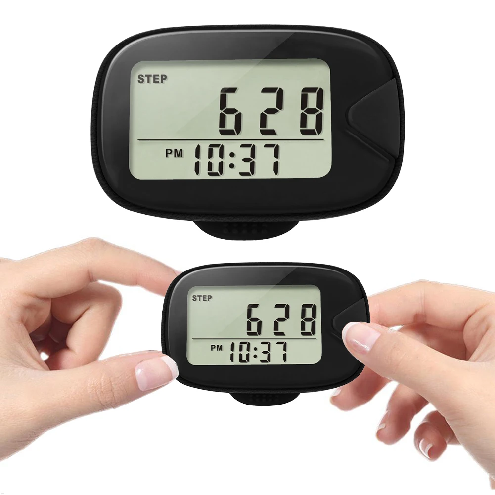 Walking Pedometer Clip Step Counter LCD Display Electronic Pedometer Multi-Function Walking Step Counter for Walking Running
Walking Pedometer Clip Step Counter LCD Display Electronic Pedometer Multi-Function Walking Step Counter for Walking Running