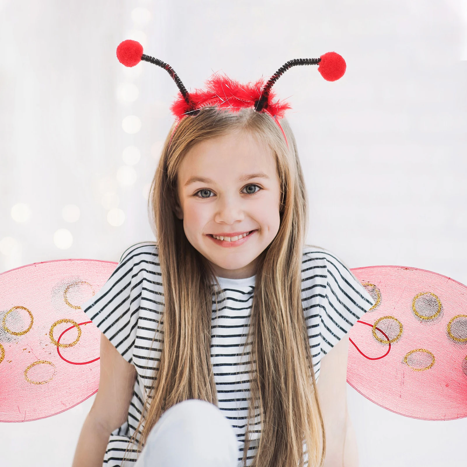 Юбка с крыльями божьей коровки, праздничный костюм-пачка, повязка на голову, карнавальная одежда с насекомыми, платье на Хэллоуин, крылья, легкая прочная марля
Юбка с крыльями божьей коровки, праздничный костюм-пачка, повязка на голову, карнавальная одежда с насекомыми, платье на Хэллоуин, крылья, легкая прочная марля