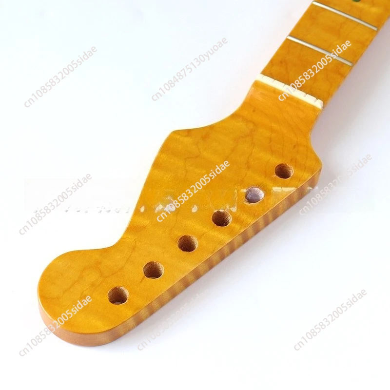 Electric Guitar ST Neck 6 Strings 21 Frets Neck Tiger Pattern Integrated Canadian Maple Bright Electric Guitar DIY Accessories
Electric Guitar ST Neck 6 Strings 21 Frets Neck Tiger Pattern Integrated Canadian Maple Bright Electric Guitar DIY Accessories