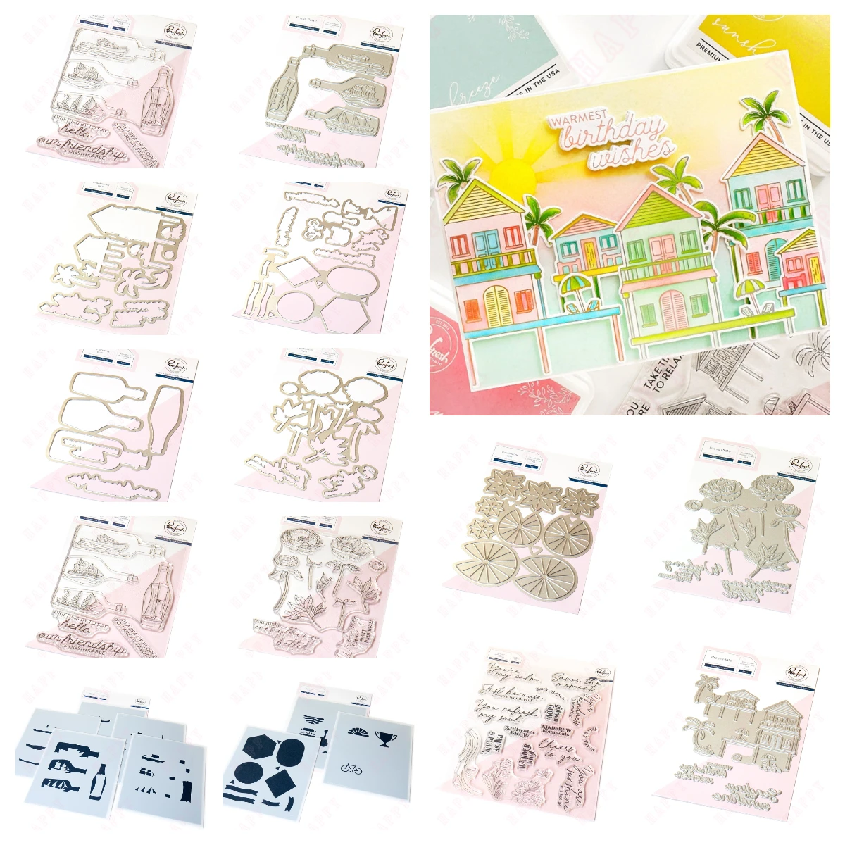 Coastal Paradise Metal Cutting Dies Stamps Stencil Set DIY Scrapbook Craft Greeting Card Embossing Template Summer 2025 New
Coastal Paradise Metal Cutting Dies Stamps Stencil Set DIY Scrapbook Craft Greeting Card Embossing Template Summer 2025 New