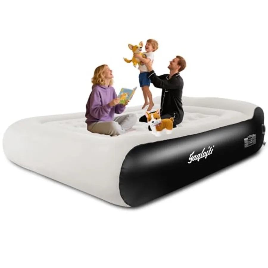 16" Air Mattress Queen with Built in PumpPortable Full Blow up Mattress with Carry Bag Comfort Flocked Airbed Inflatable Mattre
16" Air Mattress Queen with Built in PumpPortable Full Blow up Mattress with Carry Bag Comfort Flocked Airbed Inflatable Mattre