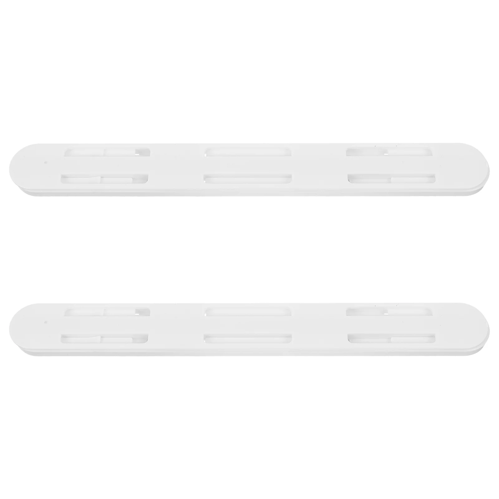 2 Pcs Multifunctional Slide Rail Floating Shelf Side Drawer Slides under Cabinet Mount Plastic Bottom Guide
2 Pcs Multifunctional Slide Rail Floating Shelf Side Drawer Slides under Cabinet Mount Plastic Bottom Guide