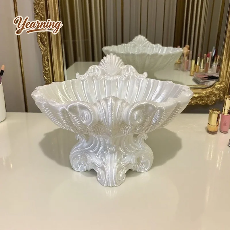 3D Printed Conch Shell Tray Instagram Style Entryway Decor Jewelry Storage European Display Vintage Artistic
3D Printed Conch Shell Tray Instagram Style Entryway Decor Jewelry Storage European Display Vintage Artistic