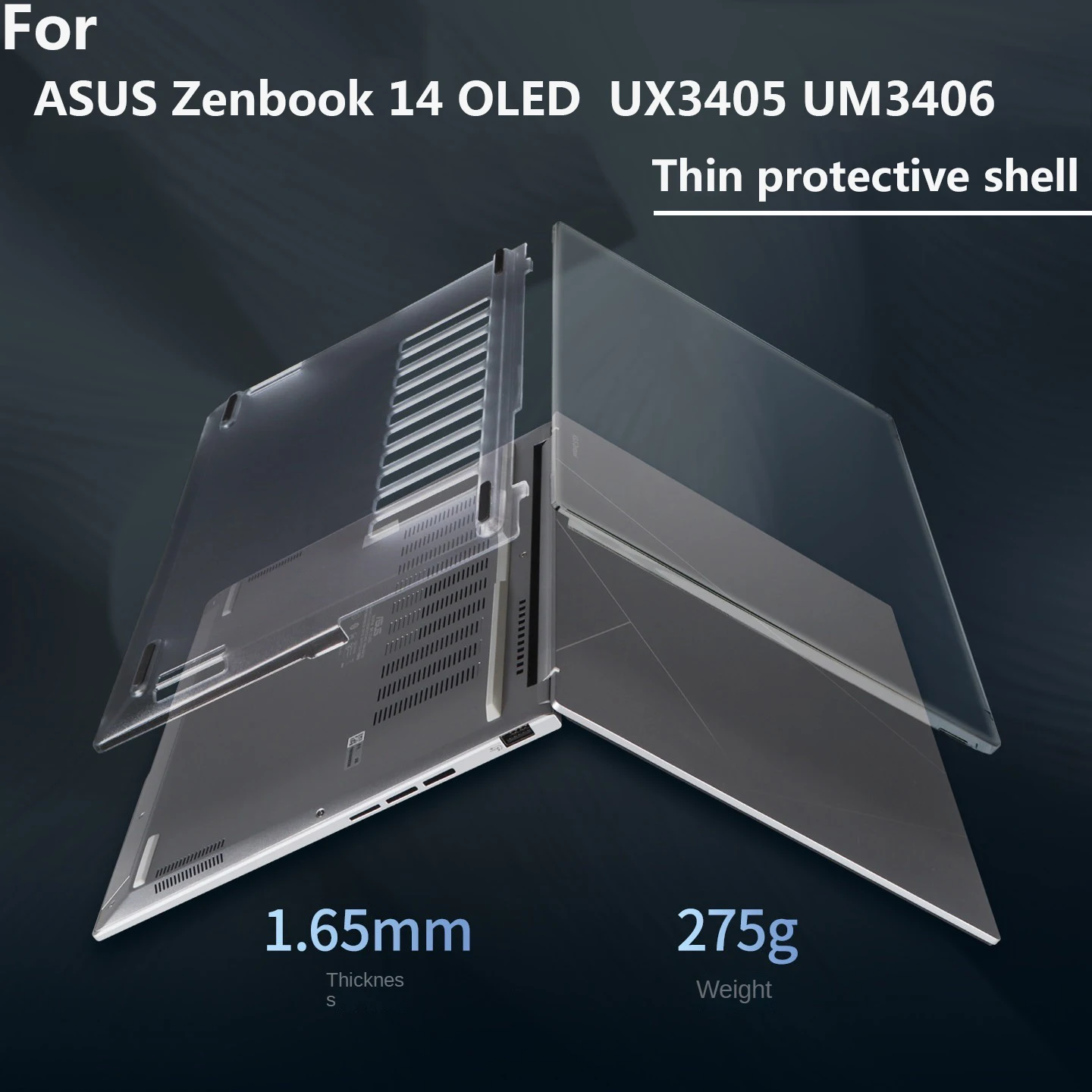 Для Asus Zenbook 14. OLED 2025/2024 защитный чехол для ноутбука UX3405C UM3406 компьютерный прозрачный матовый корпус с защитой от падения
Для Asus Zenbook 14. OLED 2025/2024 защитный чехол для ноутбука UX3405C UM3406 компьютерный прозрачный матовый корпус с защитой от падения