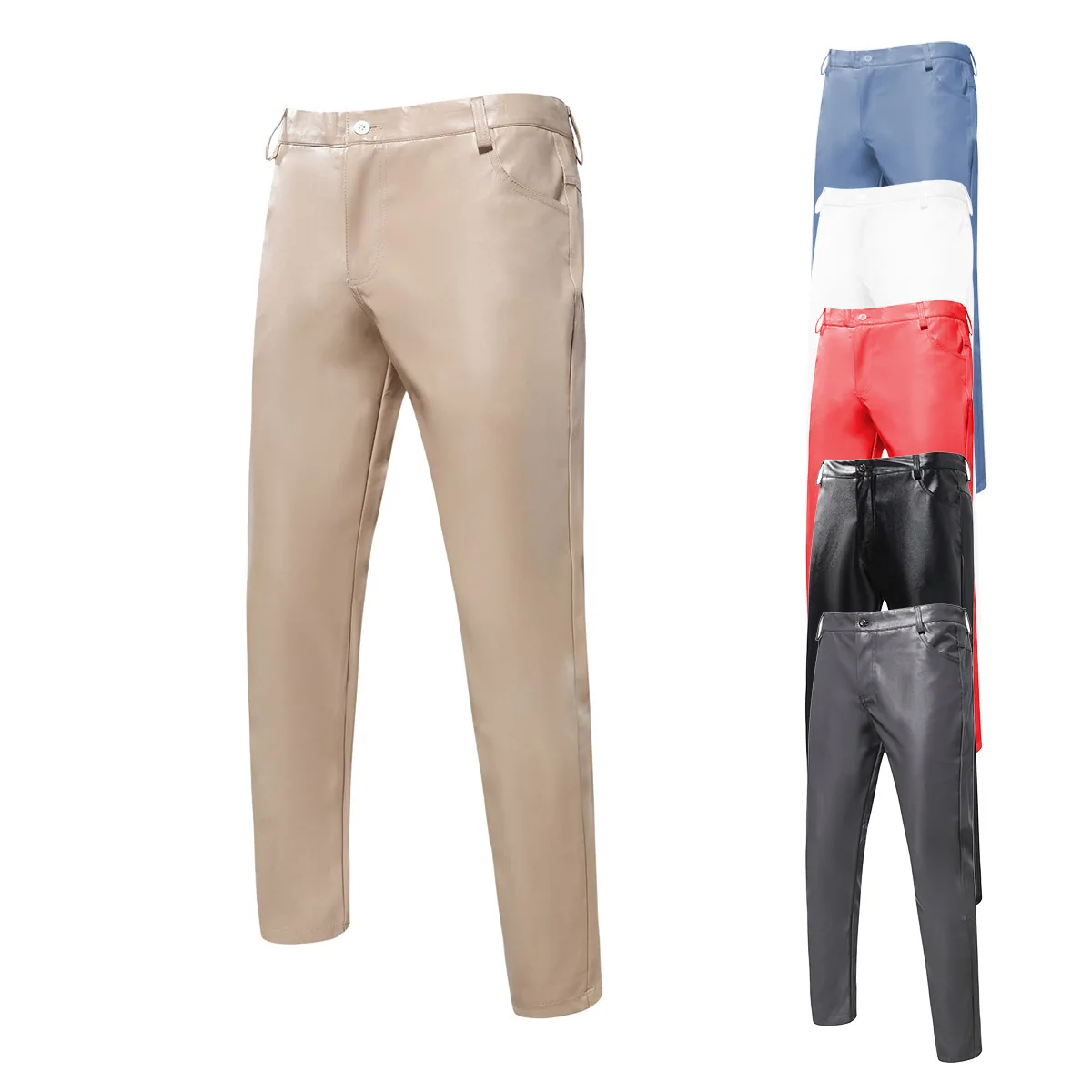 2023 new product explosion hot sale European and American color PU casual leather pants performance clothes leather pants men
2023 new product explosion hot sale European and American color PU casual leather pants performance clothes leather pants men