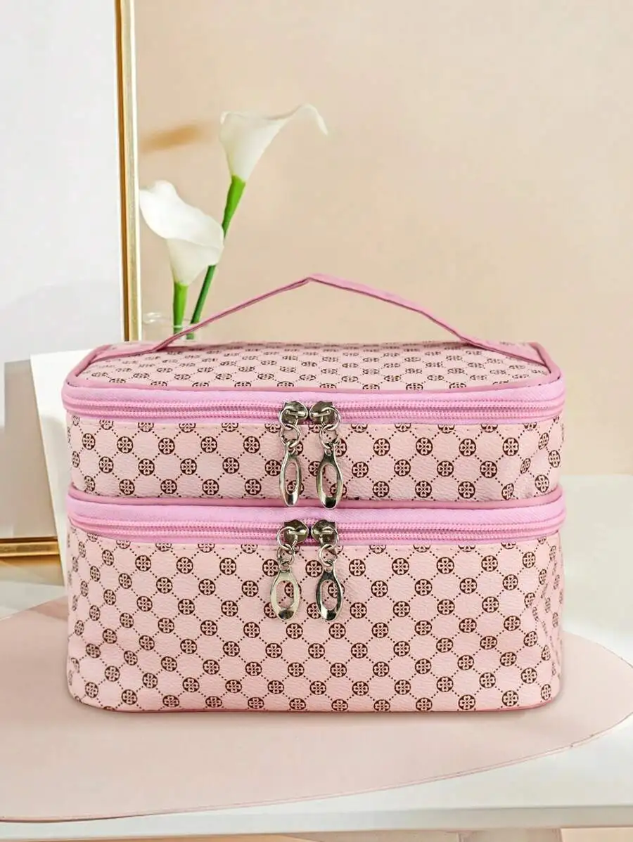 1pc Fashionable Minimalist Waterproof Portable Large Capacity Cosmetic Makeup Tools Storage Bag, Suitable For Home And Travel Bag, Room Decor, Bags, Makeup Bag, Organizer, Storage, Makeup Bag, Toiletry Bag, Desk Organiser, Cosmetic Bag, Makeup Bag Makeup
1pc Fashionable Minimalist Waterproof Portable Large Capacity Cosmetic Makeup Tools Storage Bag, Suitable For Home And Travel Bag, Room Decor, Bags, Makeup Bag, Organizer, Storage, Makeup Bag, Toiletry Bag, Desk Organiser, Cosmetic Bag, Makeup Bag Makeup