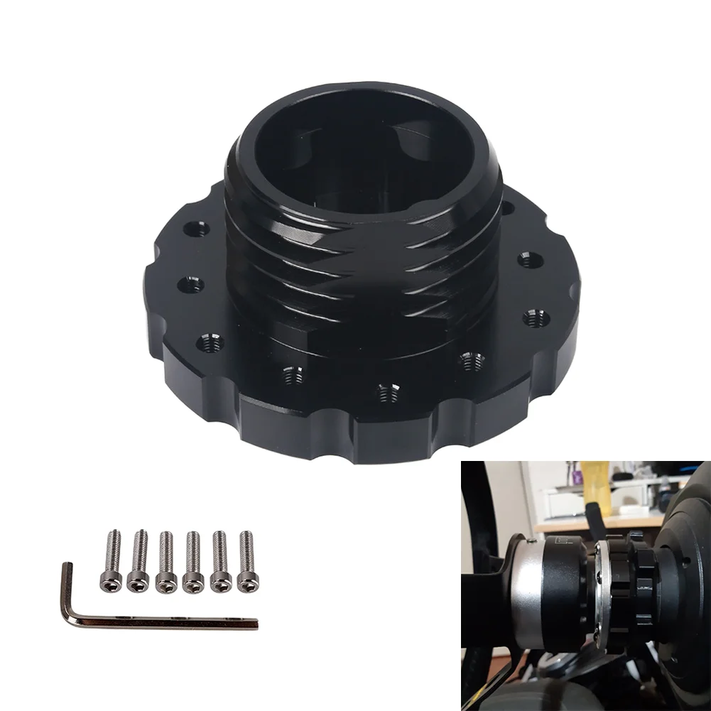 Sim Racing Steering Wheel Adapter for Thrustmaster TX T300 T500 Aluminum Alloy Stable Mounting Bracket for Wheels
Sim Racing Steering Wheel Adapter for Thrustmaster TX T300 T500 Aluminum Alloy Stable Mounting Bracket for Wheels