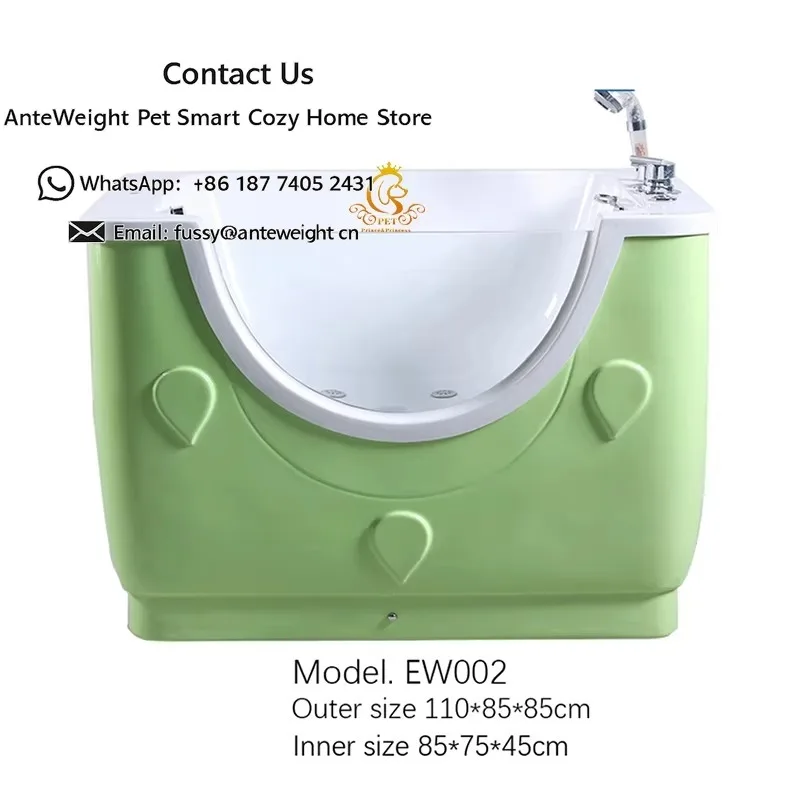 Modern Eco-friendly ABS Bathsink Veterinary Clinic Pet Grooming Equipment Easy-using Indoor Pet Bathsink
Modern Eco-friendly ABS Bathsink Veterinary Clinic Pet Grooming Equipment Easy-using Indoor Pet Bathsink
