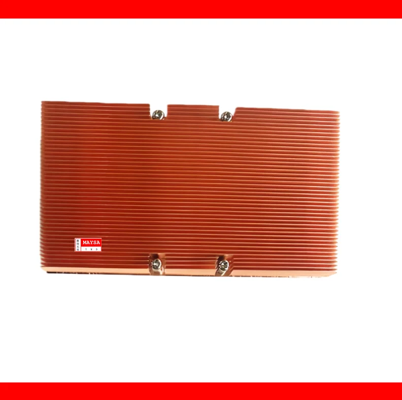New Original For SXM2 GPU Cooler V100 SXM2 Graphics Card Radiator Fine Copper Heatsink Fast Ship
