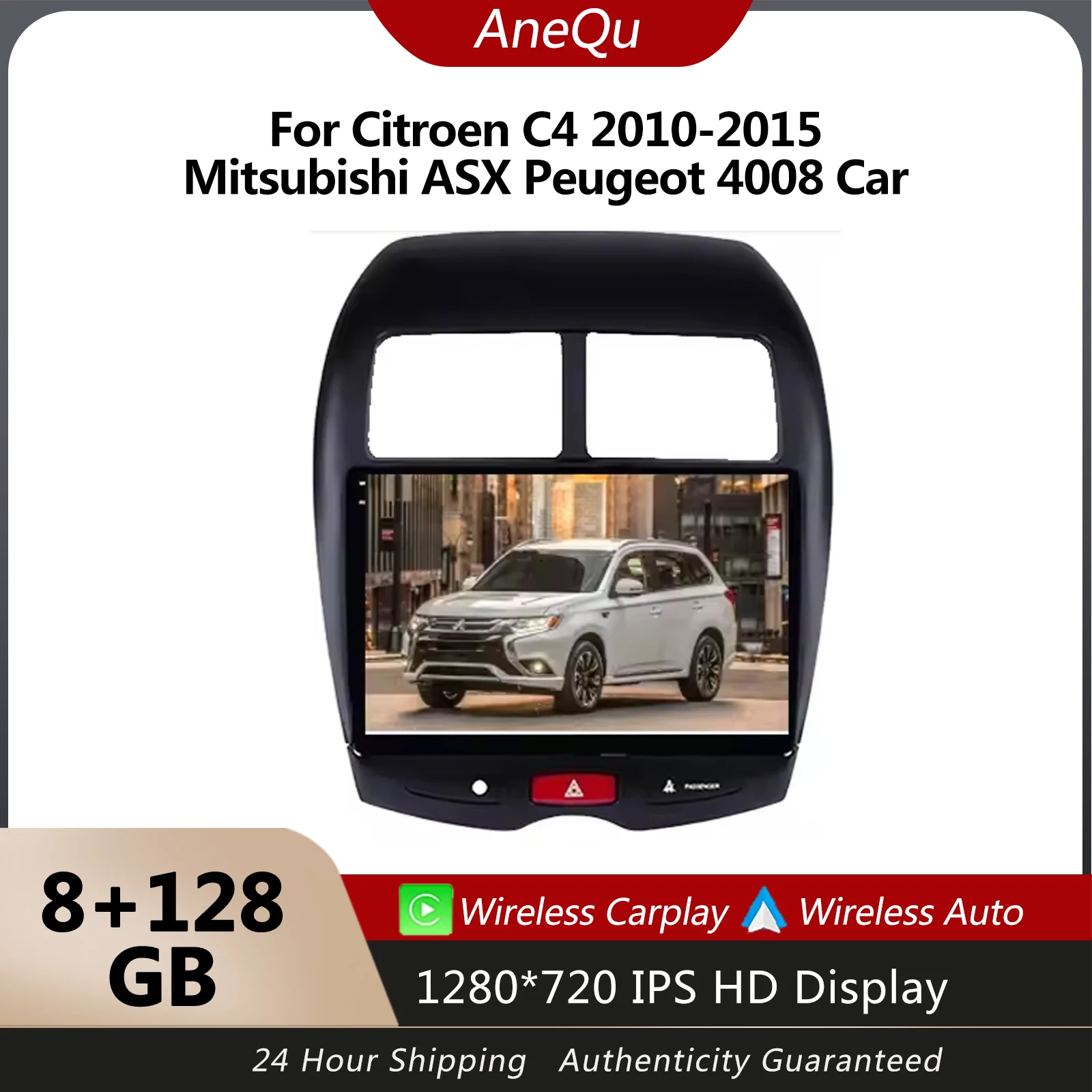 AneQu Android Car Radio for Citroen C4 2010-2015 Mitsubishi ASX Peugeot 4008 Car Multimedia Player GPS Navigation 4G
AneQu Android Car Radio for Citroen C4 2010-2015 Mitsubishi ASX Peugeot 4008 Car Multimedia Player GPS Navigation 4G