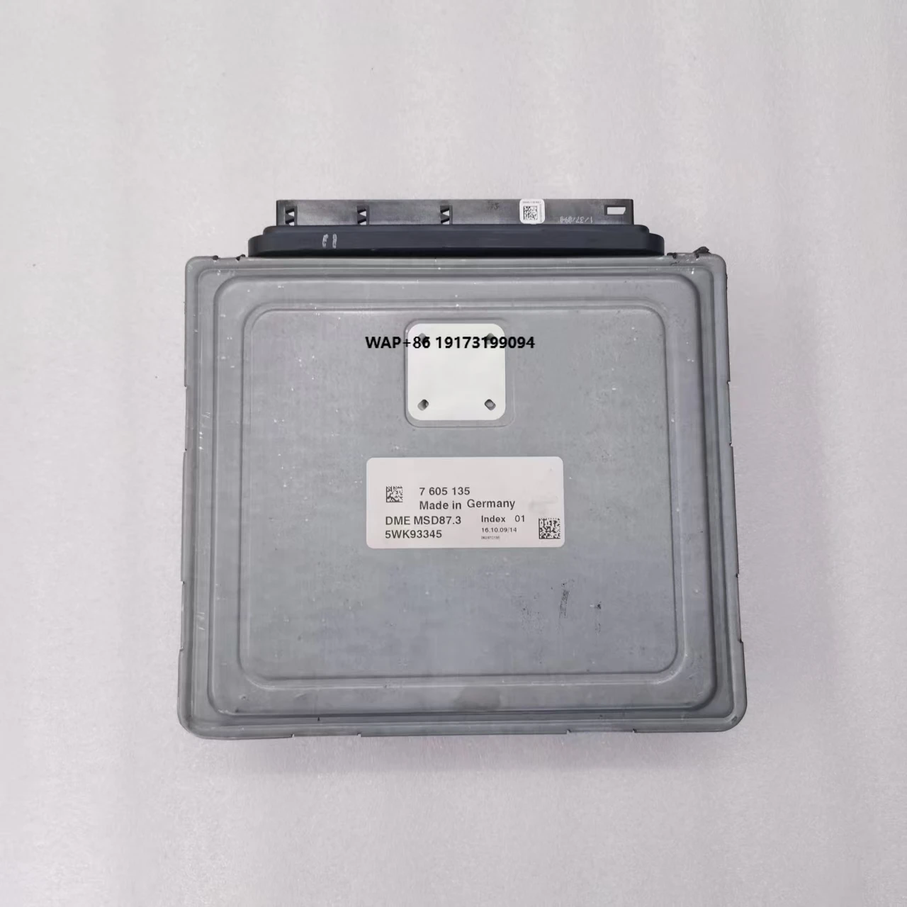 for 760i(F02 F10) 2009-2014 Electronic Control Module Engine Control Unit (ECM) 7605135 DME MSD85.3 5WK93345 ECU
for 760i(F02 F10) 2009-2014 Electronic Control Module Engine Control Unit (ECM) 7605135 DME MSD85.3 5WK93345 ECU
