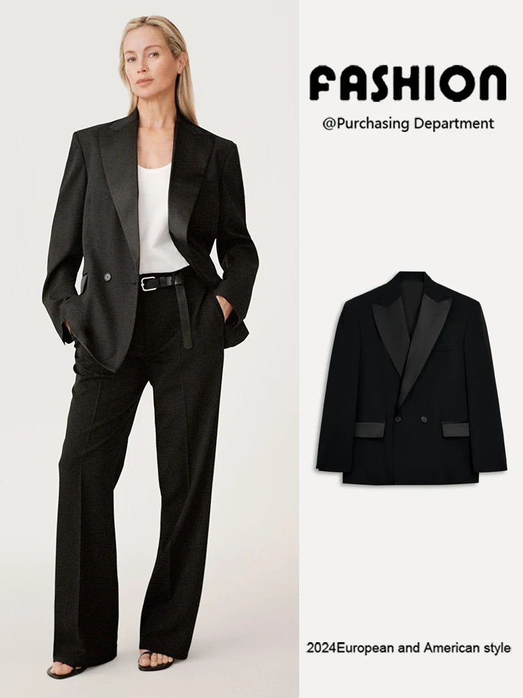 Faionable Long Sve Turn-down Collar Suit Jaet Women's New Arrival Versatile Autumn 2025 Ethnic Stage Costume
Faionable Long Sve Turn-down Collar Suit Jaet Women's New Arrival Versatile Autumn 2025 Ethnic Stage Costume