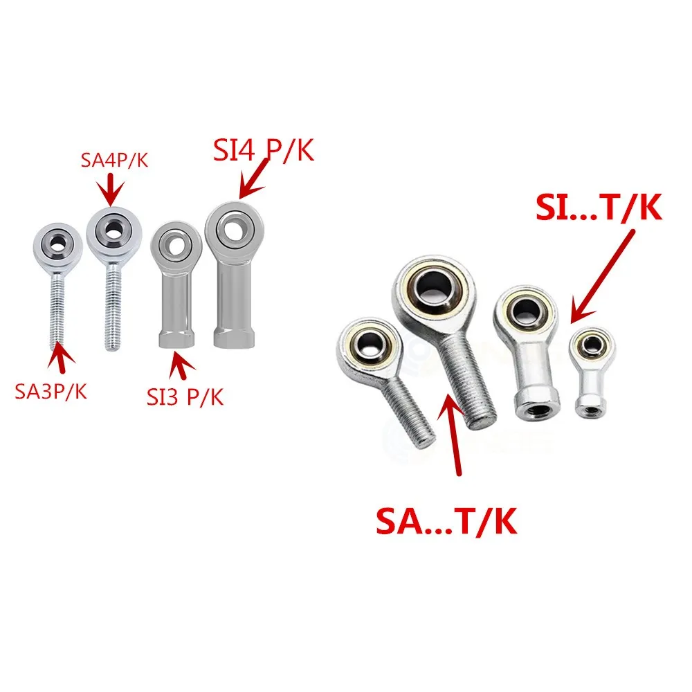 AXK 1PC SI/SA3 4 5 6 8 10 12 14 16TK Internal/Externally threaded Rod end universal bearing Metric thread Rod end joint bearing
AXK 1PC SI/SA3 4 5 6 8 10 12 14 16TK Internal/Externally threaded Rod end universal bearing Metric thread Rod end joint bearing