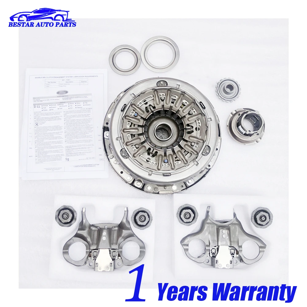 New 6DCT250 DPS6 Transmission Dual Clutch Kit With Shift Fork 602000800 For Ford Focus Fiesta EcoSport
New 6DCT250 DPS6 Transmission Dual Clutch Kit With Shift Fork 602000800 For Ford Focus Fiesta EcoSport