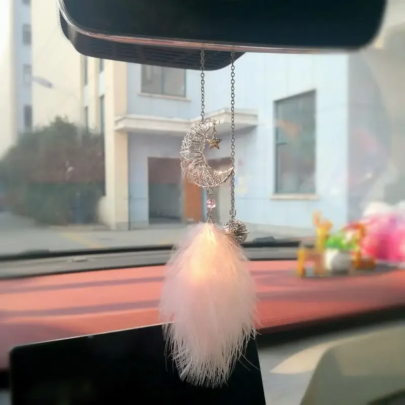 Car Dream Catcher Feather Pendants White Pink Fluffy Feather Soft Hanging Ornament Auto Home Wall Decoration Car Accessories
Car Dream Catcher Feather Pendants White Pink Fluffy Feather Soft Hanging Ornament Auto Home Wall Decoration Car Accessories