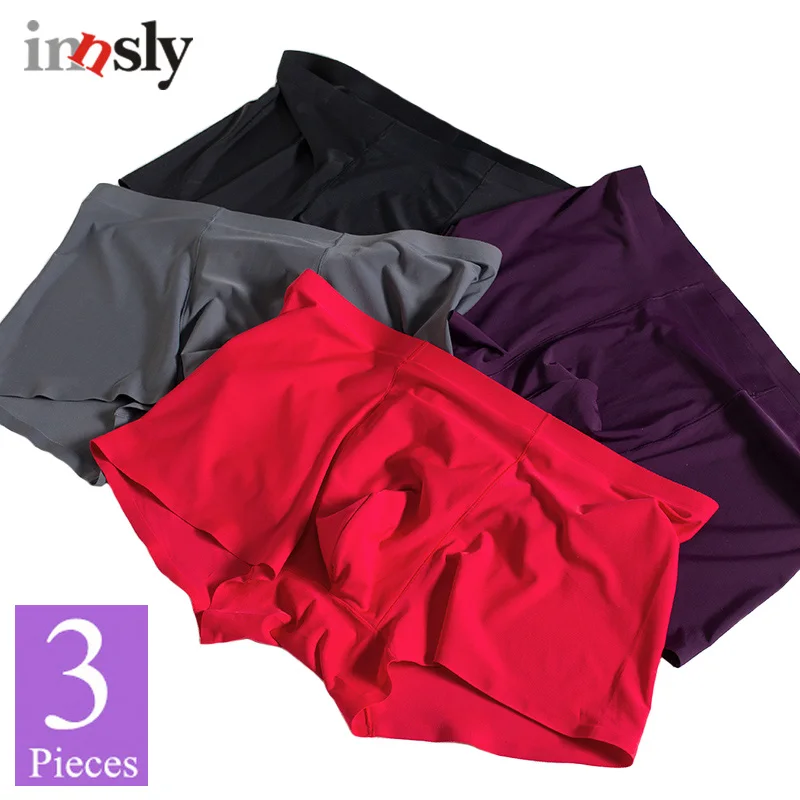 3 Pieces/Set Seamless Men Underwear Boxer Ice Silk Breathable Thin Boxer Shorts Waist Men's Panties Big Size Male Underpants
3 Pieces/Set Seamless Men Underwear Boxer Ice Silk Breathable Thin Boxer Shorts Waist Men's Panties Big Size Male Underpants