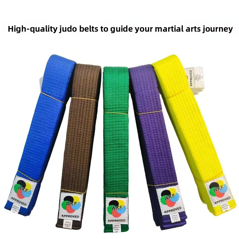 WKF Karate Belt for Students And Adults Cetition And Exam Yellow Orange Purple White for Children And Adults
WKF Karate Belt for Students And Adults Cetition And Exam Yellow Orange Purple White for Children And Adults