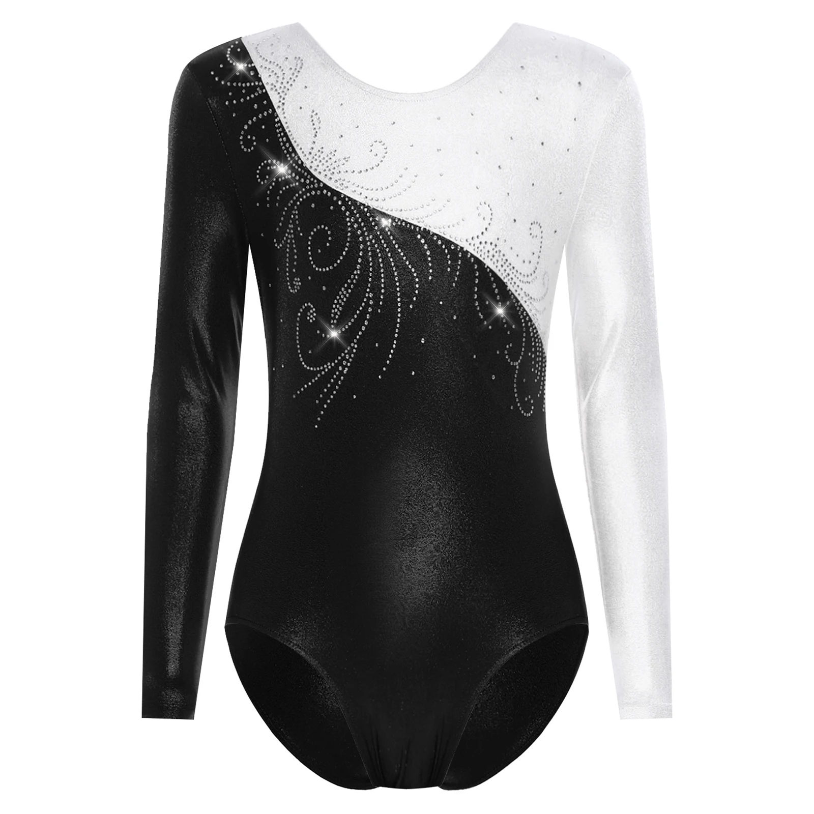 Kids Girls Ballet Leotards Gymnastics Figure Skating Dance Bodysuit Long Sleeve Shiny Rhinestones Metallic Mini Dots Leotard
Kids Girls Ballet Leotards Gymnastics Figure Skating Dance Bodysuit Long Sleeve Shiny Rhinestones Metallic Mini Dots Leotard