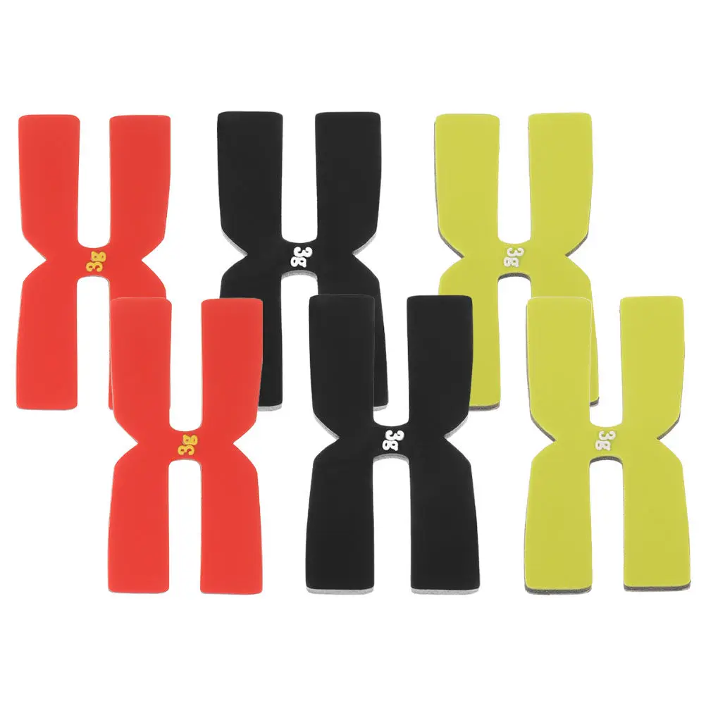 6Pcs Tennis Racket Weighted Strips H-Shaped Silicone Balance Pads for Enhanced Stability Power Control and Performance
6Pcs Tennis Racket Weighted Strips H-Shaped Silicone Balance Pads for Enhanced Stability Power Control and Performance