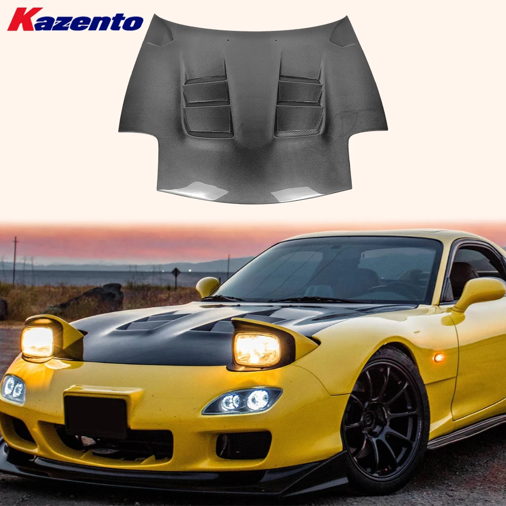 Для Mazda RX7 FD3S FD RE Style: капот из карбона с нижним водоотводом (возможна морская доставка, добро пожаловать, направьте запрос)
Для Mazda RX7 FD3S FD RE Style: капот из карбона с нижним водоотводом (возможна морская доставка, добро пожаловать, направьте запрос)