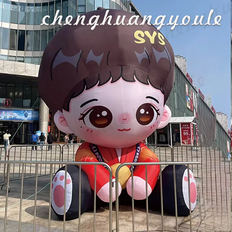 Inflatable doll air model square cute decorations drainage belt blower customized air model
Inflatable doll air model square cute decorations drainage belt blower customized air model