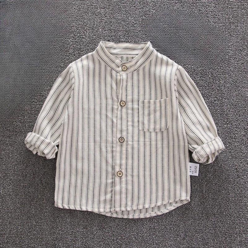 Toddler for Kids Spring Children Clothes Boys Shirts Blouses Long Sleeve Strip Shirt Casual Cotton Shirts Tops Camisas New
Toddler for Kids Spring Children Clothes Boys Shirts Blouses Long Sleeve Strip Shirt Casual Cotton Shirts Tops Camisas New