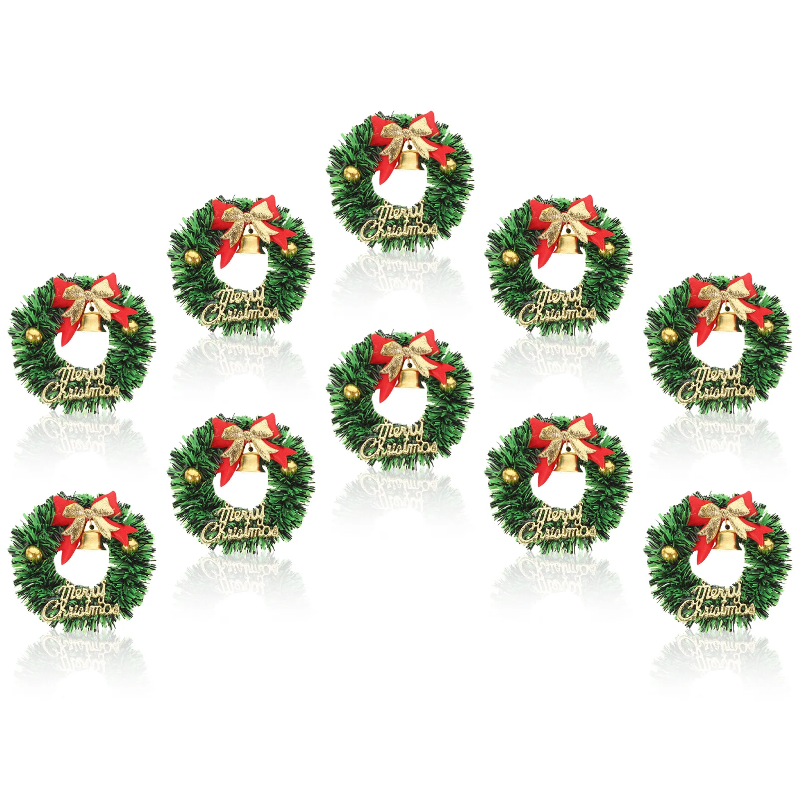 10Pcs Mini Christmas Wreath Hanging Pendant Christmas Tree Garland Xmas Room Decorative Wreaths Mini Wreath Hanging Wreaths
10Pcs Mini Christmas Wreath Hanging Pendant Christmas Tree Garland Xmas Room Decorative Wreaths Mini Wreath Hanging Wreaths