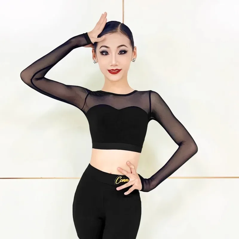 customized Latin dance clothes practice clothes long sleeved tops for girls fashion latin dance dress women latin practice dress
customized Latin dance clothes practice clothes long sleeved tops for girls fashion latin dance dress women latin practice dress