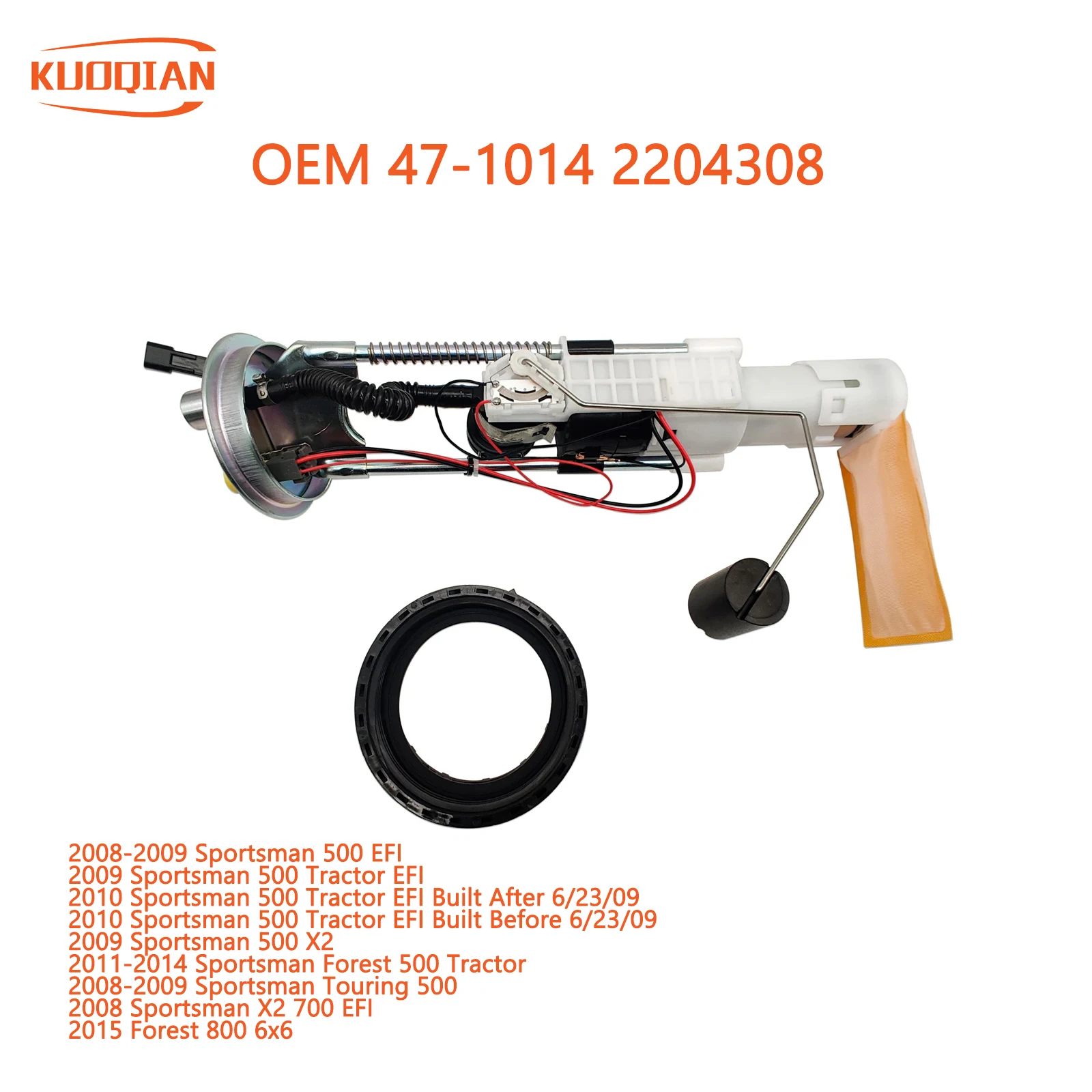 OYOTE 47-1014 Electric Fuel Pump Assembly For Polaris Sportsman 500 700 800 X2 07-15 1009-0105 24-71014 237471014 983199 2204308
OYOTE 47-1014 Electric Fuel Pump Assembly For Polaris Sportsman 500 700 800 X2 07-15 1009-0105 24-71014 237471014 983199 2204308