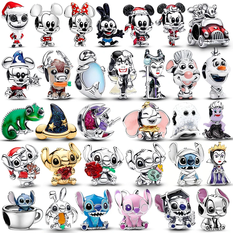 Hot Sale Charms Silver 925 Disney Beads Fits 3mm Bracelet Bangle Necklace For Women Pendant Luxury DIY Jewelry Making Fine Gifts
Hot Sale Charms Silver 925 Disney Beads Fits 3mm Bracelet Bangle Necklace For Women Pendant Luxury DIY Jewelry Making Fine Gifts