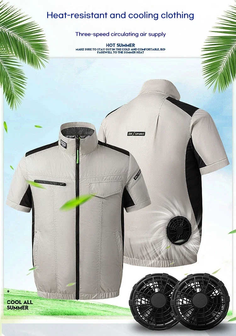 2025 New Outdoor Sun Protection and Cooling Factory Workshop Work Clothes Casual and Comfortable Intelligent Fan Cooling Top
2025 New Outdoor Sun Protection and Cooling Factory Workshop Work Clothes Casual and Comfortable Intelligent Fan Cooling Top