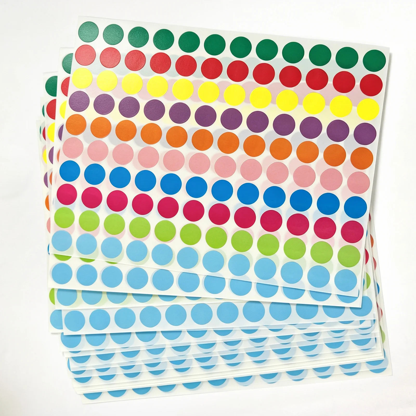 19mm 2400pcs 3/4" Round Colored Dot Stickers Labels 10 Assorted Colors Coding Label Solid Sticker for Organizing, Price Tag
19mm 2400pcs 3/4" Round Colored Dot Stickers Labels 10 Assorted Colors Coding Label Solid Sticker for Organizing, Price Tag