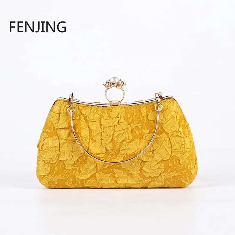New Rhinestone Evening Bags Yellow Vintage Handbags Fashion Versatile Chain Messenger Bags Wedding/party/night Clutch Purse 2023
New Rhinestone Evening Bags Yellow Vintage Handbags Fashion Versatile Chain Messenger Bags Wedding/party/night Clutch Purse 2023