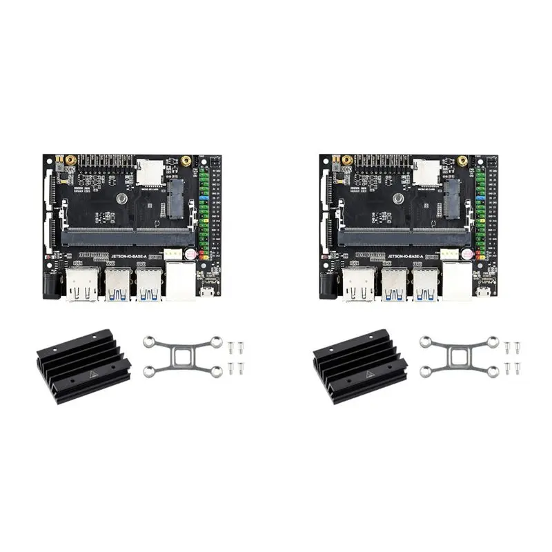 AYHF 2X For Jetson Nano 4GB Developer Kit AI Artificial Intelligence Development Board With Heat Sink
AYHF 2X For Jetson Nano 4GB Developer Kit AI Artificial Intelligence Development Board With Heat Sink