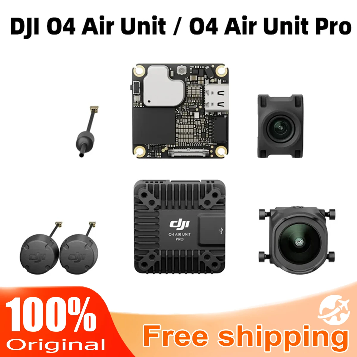 Original DJI O4 Air Unit /O4 Air Unit Pro Digital Transmission System for VR Series FPV Remote Controller Drones
Original DJI O4 Air Unit /O4 Air Unit Pro Digital Transmission System for VR Series FPV Remote Controller Drones