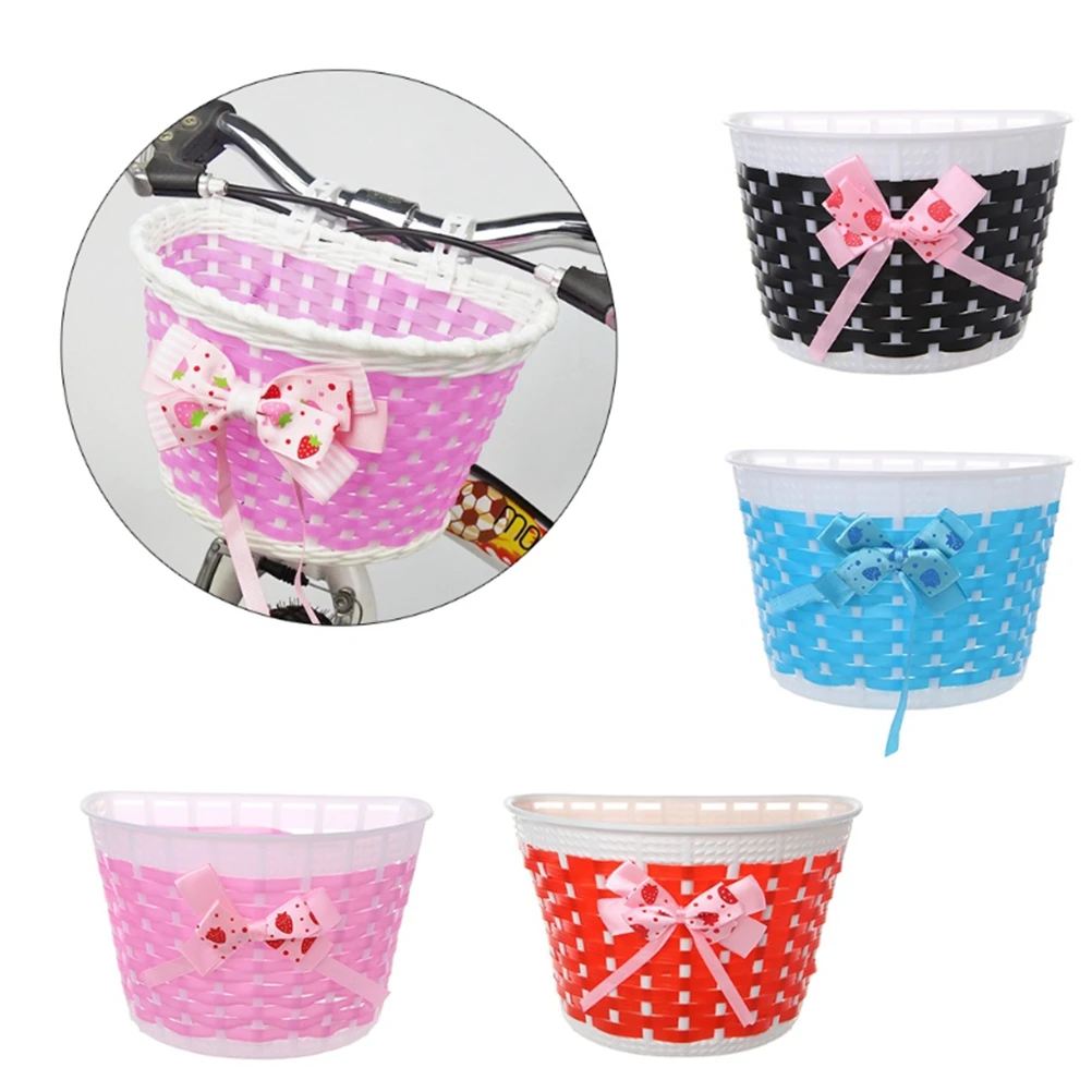 1pcs Bowknot Bike Basket 20.5x13.8x13.5cm Black Kids Girls Bicycle Front Storage Travel Accessories Household Decor
1pcs Bowknot Bike Basket 20.5x13.8x13.5cm Black Kids Girls Bicycle Front Storage Travel Accessories Household Decor