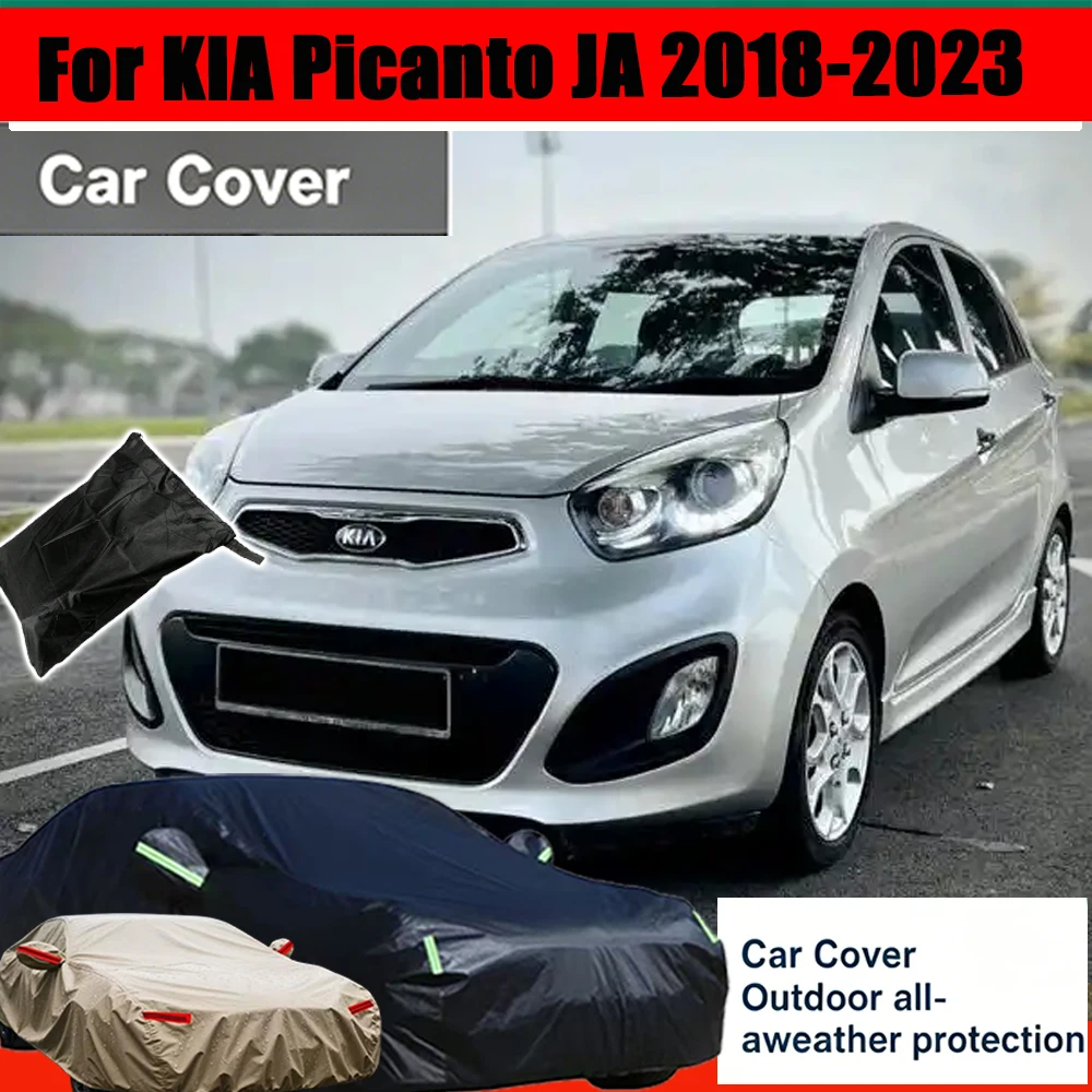 Outdoor Protection Full Car Cover Snow Cover Sunshade Waterproof Dustproof Exterior For KIA Picanto JA 2018-2023 2020 2021
Outdoor Protection Full Car Cover Snow Cover Sunshade Waterproof Dustproof Exterior For KIA Picanto JA 2018-2023 2020 2021