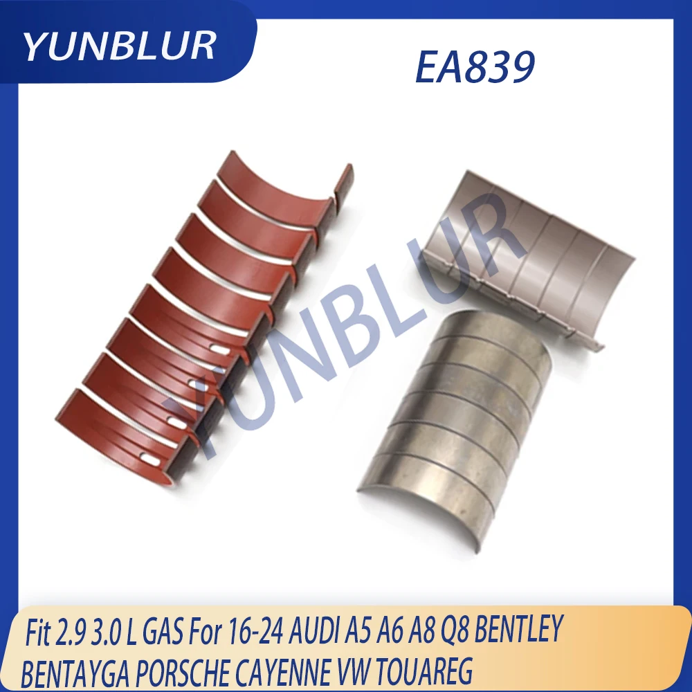EA839 STD Copper Main & Con-rod Bearing Fit 2.9 3.0 L GAS For 16-24 AUDI A5 A6 A8 Q8 BENTLEY BENTAYGA PORSCHE CAYENNE VW TOUAREG
EA839 STD Copper Main & Con-rod Bearing Fit 2.9 3.0 L GAS For 16-24 AUDI A5 A6 A8 Q8 BENTLEY BENTAYGA PORSCHE CAYENNE VW TOUAREG