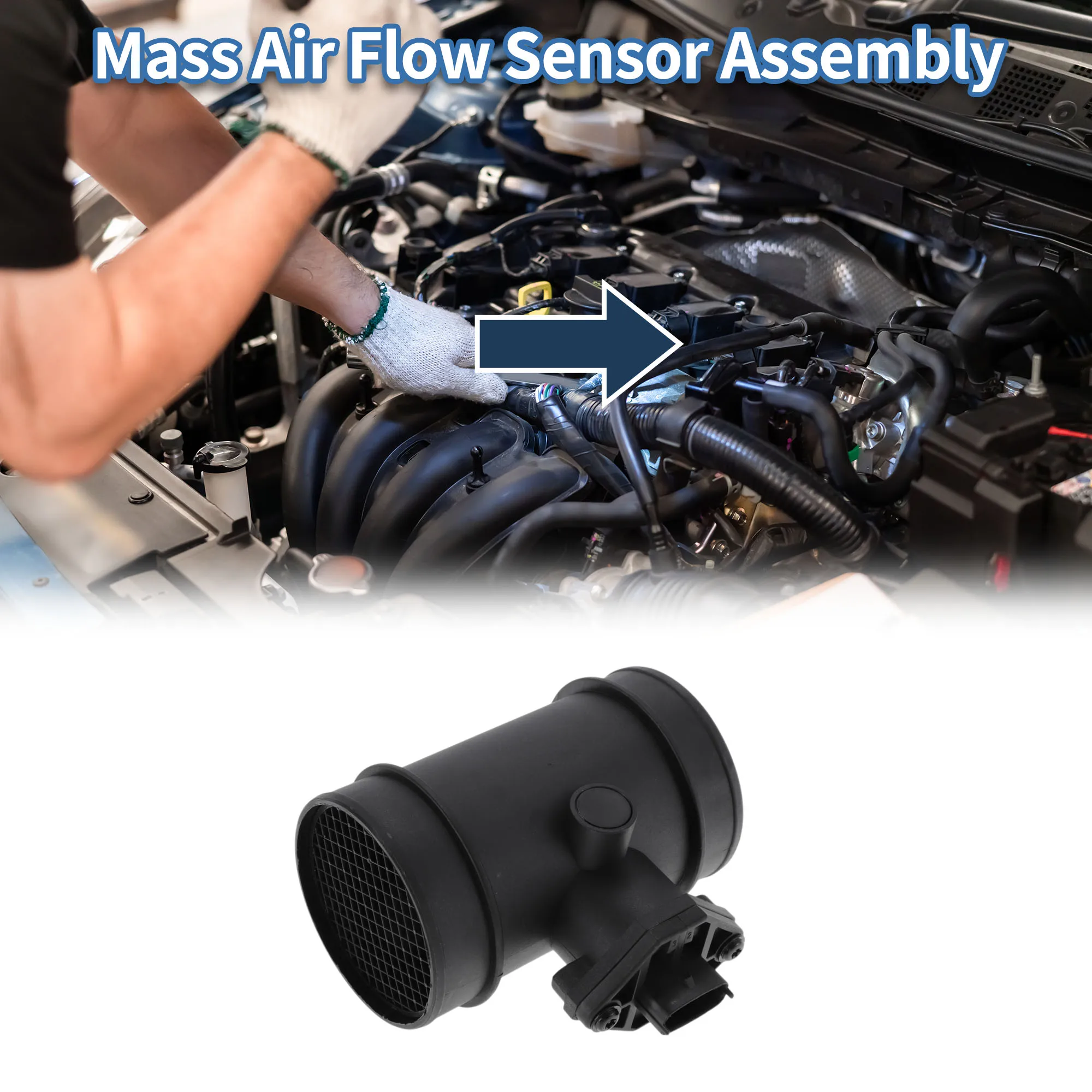 UXCELL Mass Air Flow Sensor Assembly No.4780177 for Saab 900 1997 Plastic Metal 1 Pc
UXCELL Mass Air Flow Sensor Assembly No.4780177 for Saab 900 1997 Plastic Metal 1 Pc