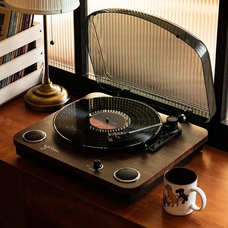 Reproductor de discos vinilo, gramófono vintage, película escritorio, adornos audio, bluetooth mara, regalos Hot sales
Reproductor de discos vinilo, gramófono vintage, película escritorio, adornos audio, bluetooth mara, regalos Hot sales