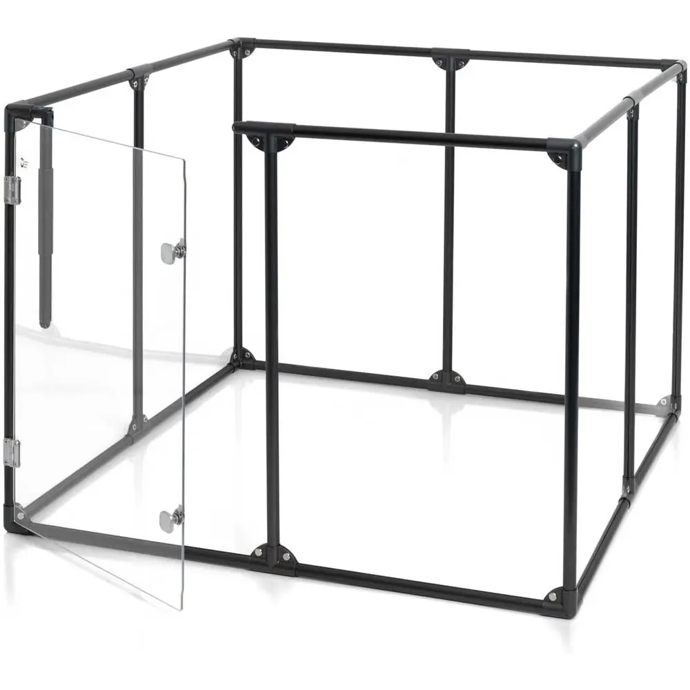 36 Inch Medium-Sized Lucidium Dog Pen in Gunmetal Finish
36 Inch Medium-Sized Lucidium Dog Pen in Gunmetal Finish
