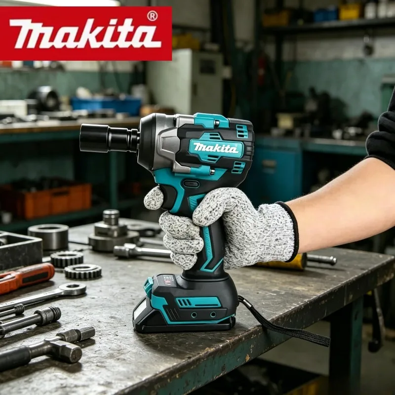 Makita Driver Wrench Cordless Wrench High Torsion 550Nm High Concentricity 3500IPM Safe for Electrical Equipment Repair Tool
Makita Driver Wrench Cordless Wrench High Torsion 550Nm High Concentricity 3500IPM Safe for Electrical Equipment Repair Tool