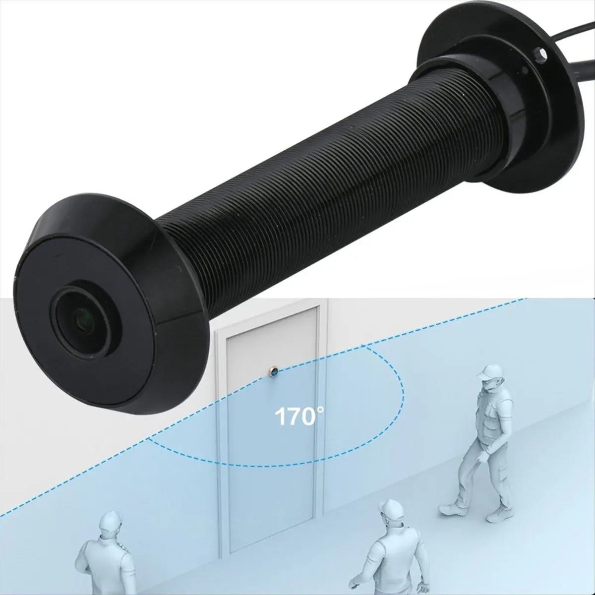 M86K 1080P Tuya Smart Life Home Digital Viewer Peepholes Door Camera Eye WiFi IR Night Vision Door Eye Camera EU PLUG Silver
M86K 1080P Tuya Smart Life Home Digital Viewer Peepholes Door Camera Eye WiFi IR Night Vision Door Eye Camera EU PLUG Silver