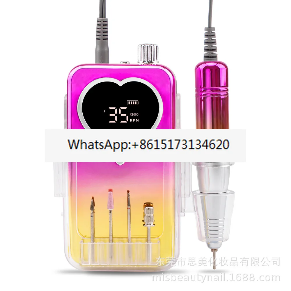 Gradual color change portable nail polisher charging 35000 rpm electric nail remover
Gradual color change portable nail polisher charging 35000 rpm electric nail remover