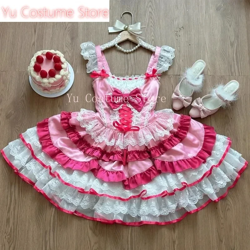 Japanese Sweet Lolita Jsk Dress Women Kawaii Lace Ruffles Bow Bandage Slim Princess Dresses Girls Y2k Cute Tea Party Mr;5'b\7,k/
Japanese Sweet Lolita Jsk Dress Women Kawaii Lace Ruffles Bow Bandage Slim Princess Dresses Girls Y2k Cute Tea Party Mr;5'b\7,k/
