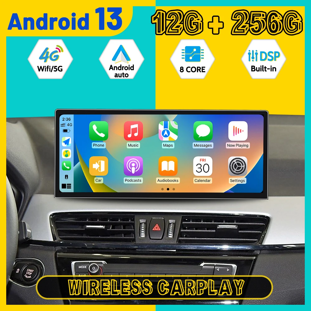 Автомобильный мультимедийный Qualcomm для BMW X1 F48 2016 2017 2018 Android Carplay GPS-навигатор Автомобильный радиоприемник Стерео головное устройство
Автомобильный мультимедийный Qualcomm для BMW X1 F48 2016 2017 2018 Android Carplay GPS-навигатор Автомобильный радиоприемник Стерео головное устройство