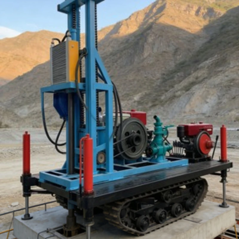 Water Well Drilling Rig 70m Mini Borehole Drill Machine Energy Saving Electric Low Power Consumption Household
Water Well Drilling Rig 70m Mini Borehole Drill Machine Energy Saving Electric Low Power Consumption Household