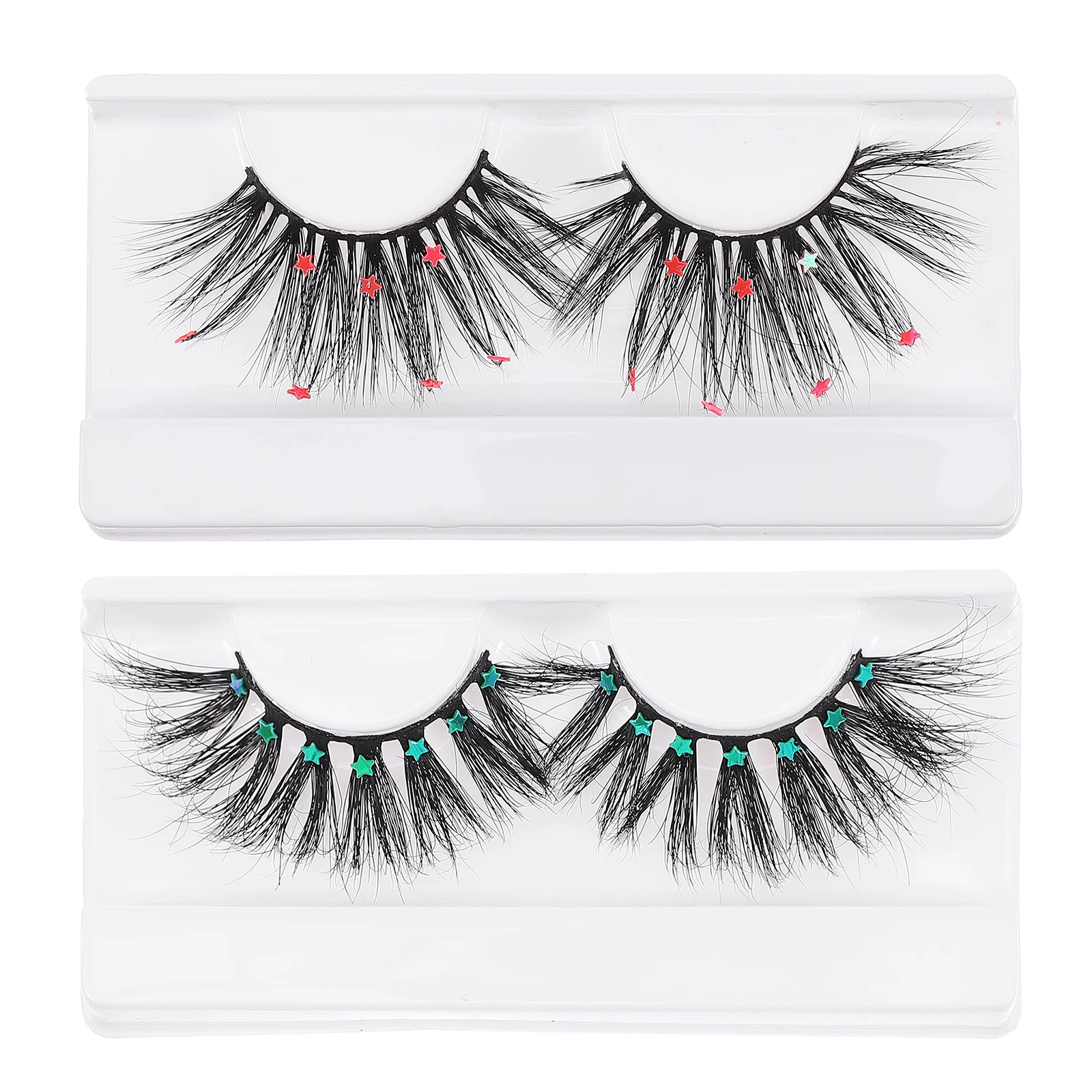 False Eyelashes 2 Pairs Dense Thick Women Makeup Artificial Lashes Volume Extension Thin Comfortable Pet
False Eyelashes 2 Pairs Dense Thick Women Makeup Artificial Lashes Volume Extension Thin Comfortable Pet